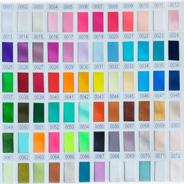 catalogo cinta satinada con logo personalizado
