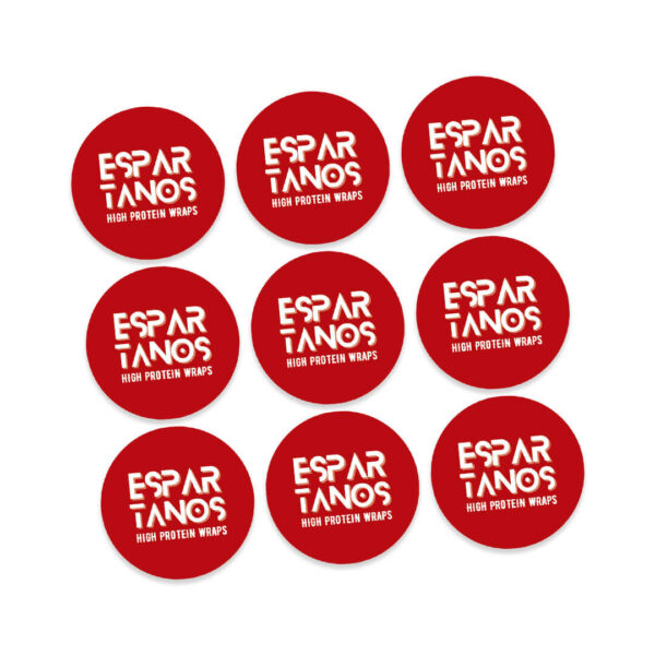 stickers circular para packagins